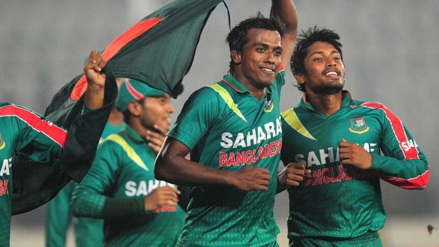 Bangladesh celebrates series win over New Zealand