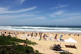 Merewether Beach - home to Newcastle's Surfest competition.