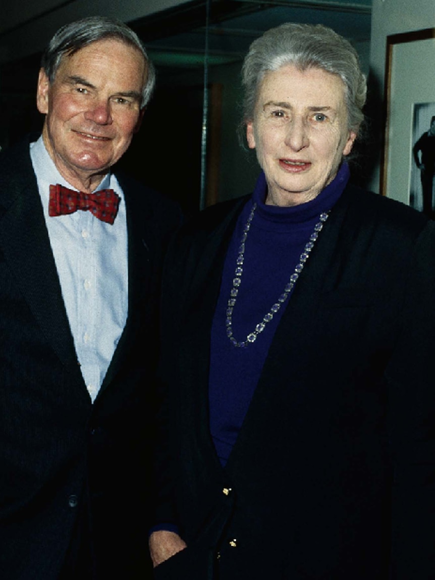 Rosemary Dobson with her husband Alec Bolton
