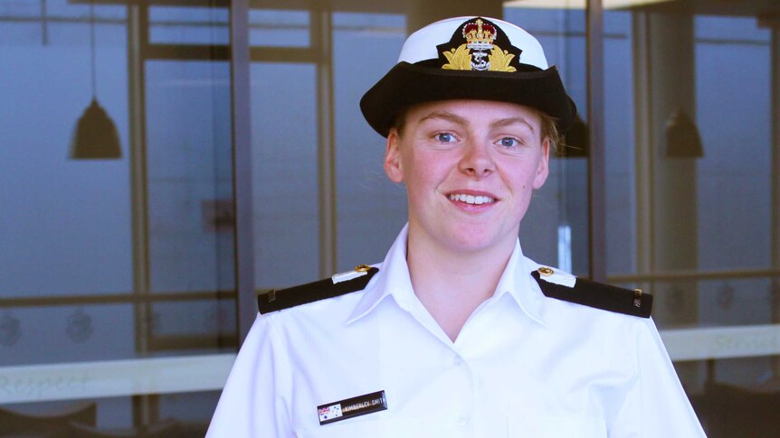 Navy Cadet Midshipman Kimberley Smith.