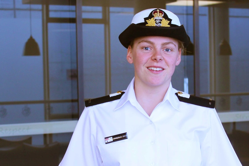 Navy Cadet Midshipman Kimberley Smith.