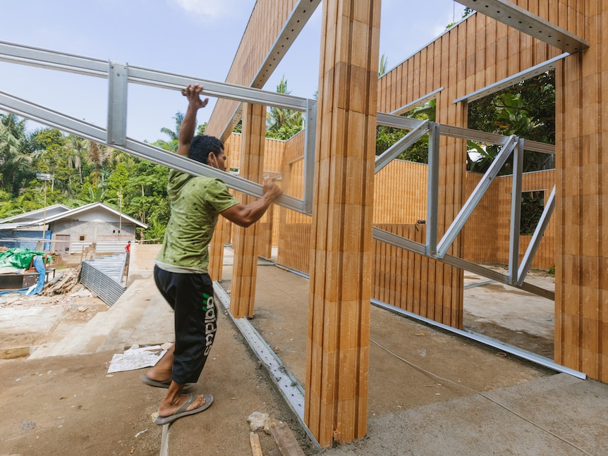 Eco block school - builder