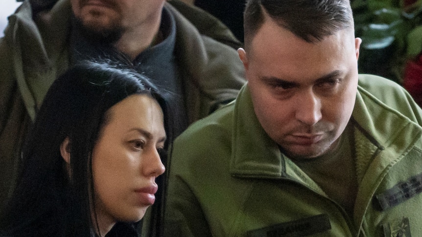 Ukraine's Military Intelligence chief Kyrylo Budanov and his wife Marianna.