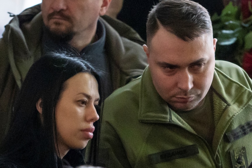 Ukraine's Military Intelligence chief Kyrylo Budanov and his wife Marianna.