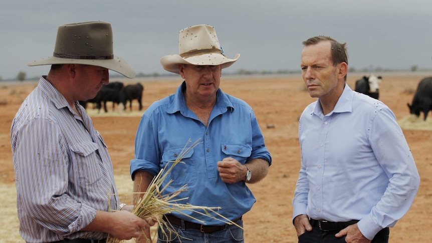 Barnaby Joyce and Tony Abbott