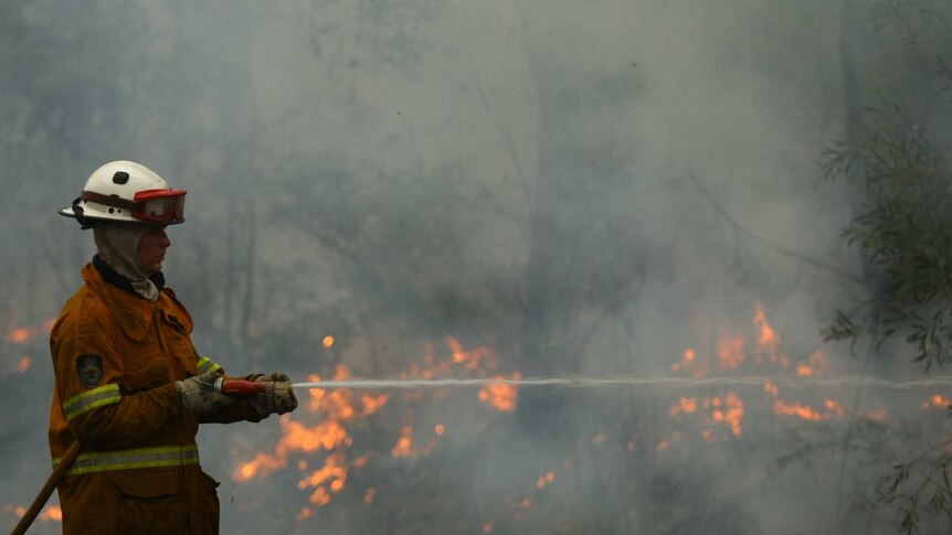 Firefighters continue to back-burn