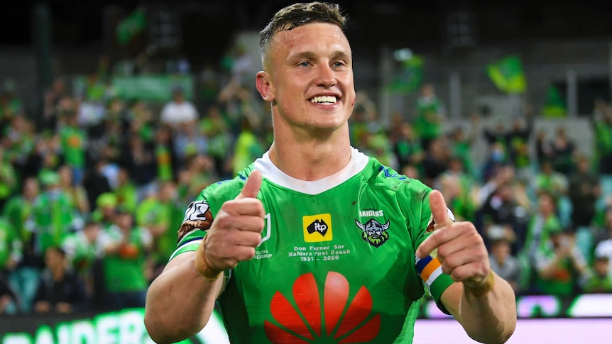 La star des Raiders de Canberra, Jack Wighton, signe avec les Rabbitohs de South Sydney