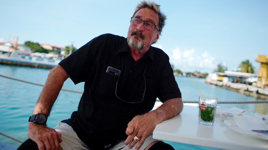 John McAfee in Cuba