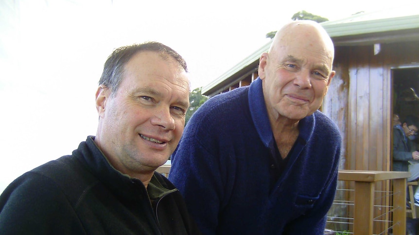 Brian Doran (l) and Julian Punch were awarded compensation for discrimination and harassment from their neighbour