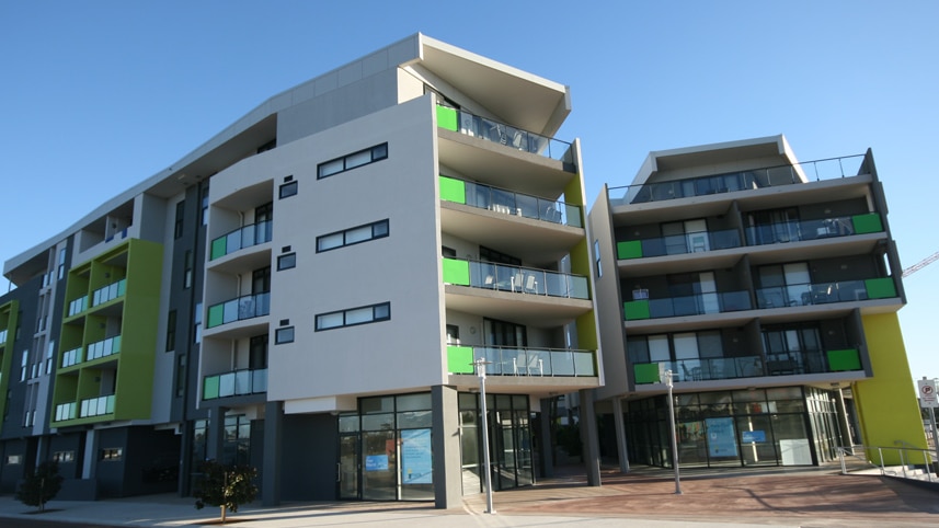 The Living Space social housing project in Cockburn, WA.