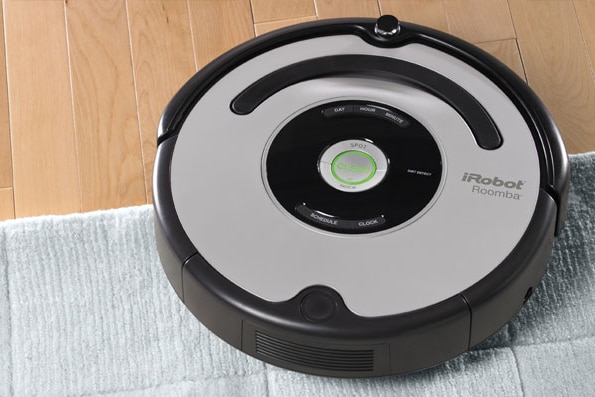Roomba robotic vacuum cleaner.