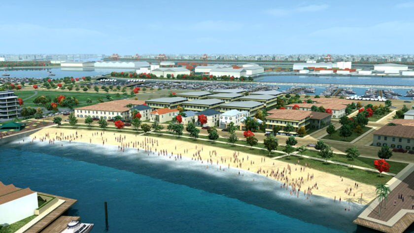 Proposed Fremantle marina project