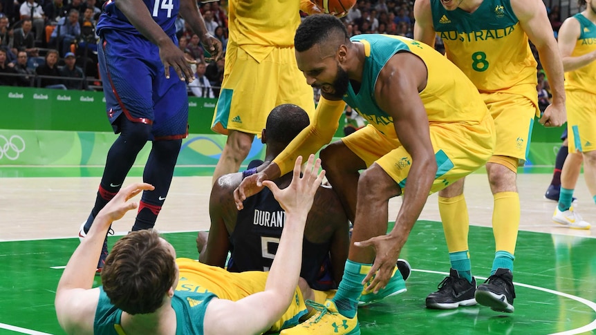 Patty Mills picks up Cameron Bairstow