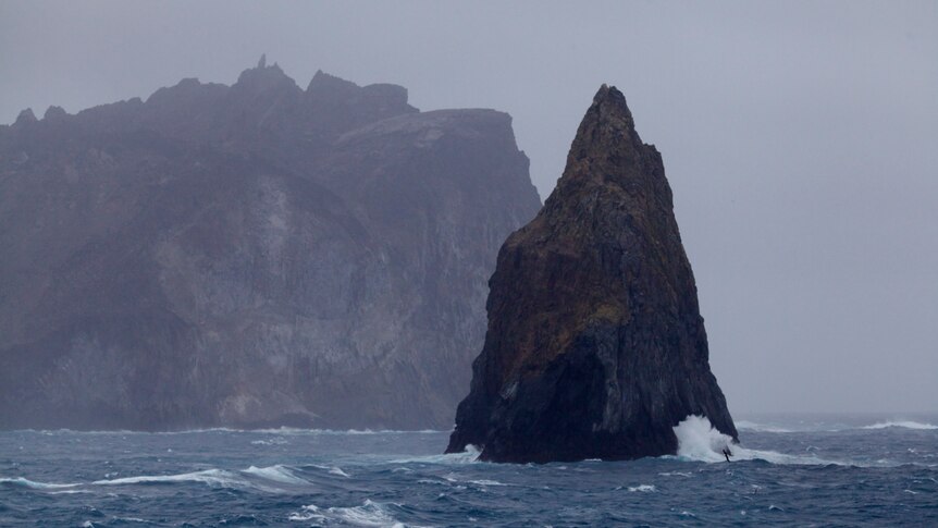 Meyer Rock is a pinnacle rock near McDonald Island