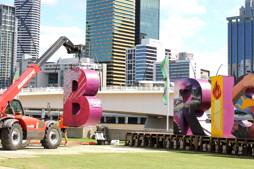 Brisbane sign is removed