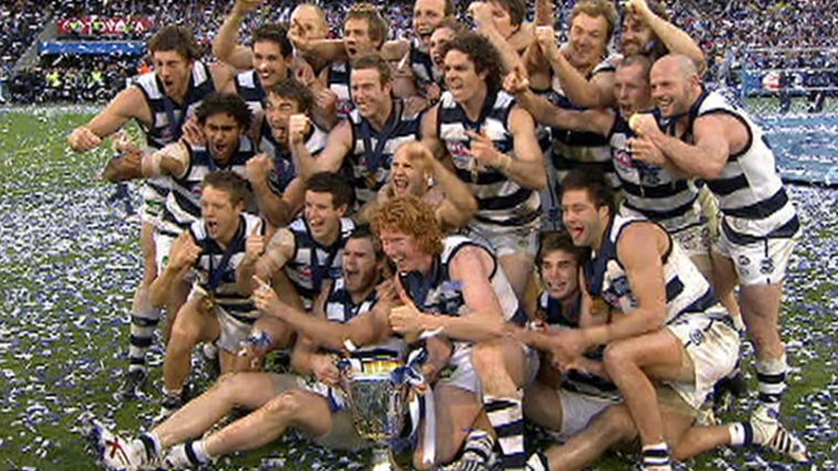 Dominant force... Geelong has now won two premierships in three years.