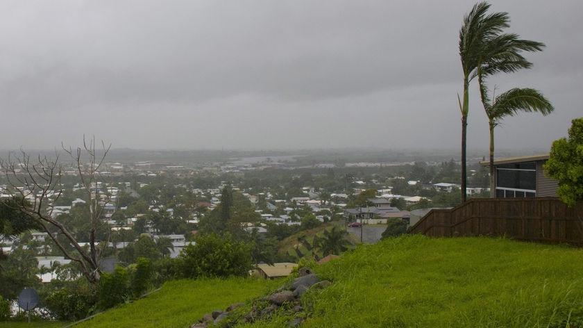 Rough weather ahead...Mackay escaped without damage but damaging winds are expected between there and Bundaberg.