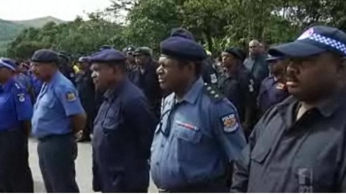 AN PNG election police