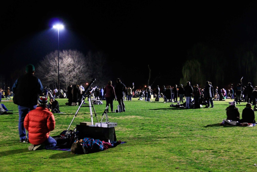 Stargazing world record at Australian National University