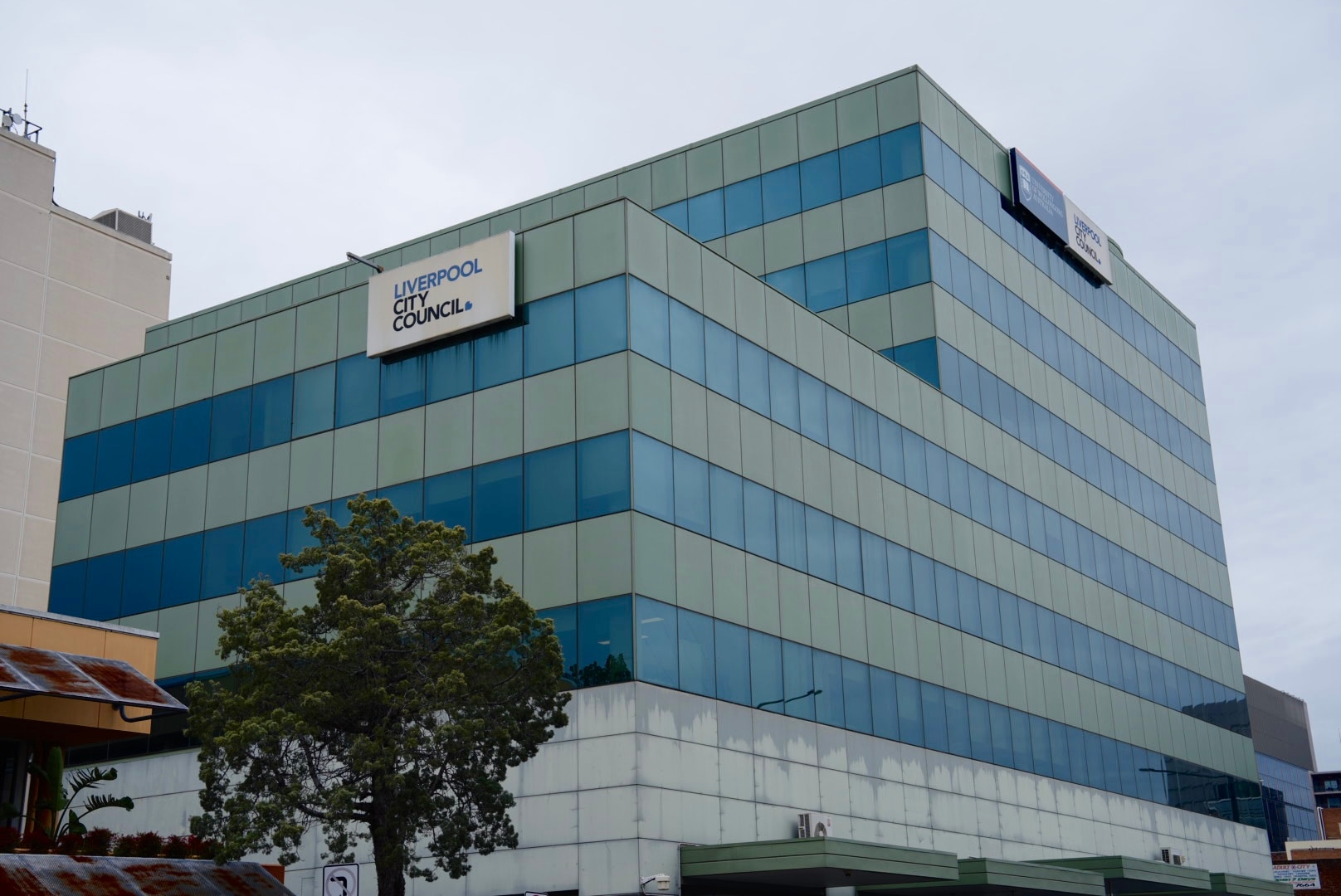 Building with sign 'Liverpool City Council'