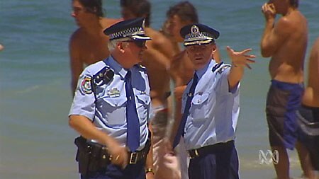 Warning: Police are urging people to stay away from key beaches. [File photo]