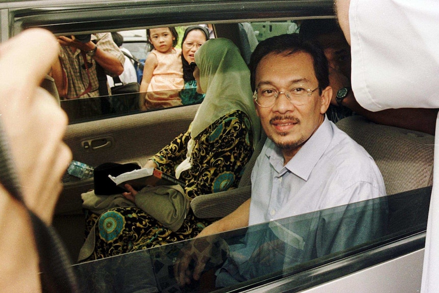 Malaysia's ousted deputy prime minister Anwar Ibrahim