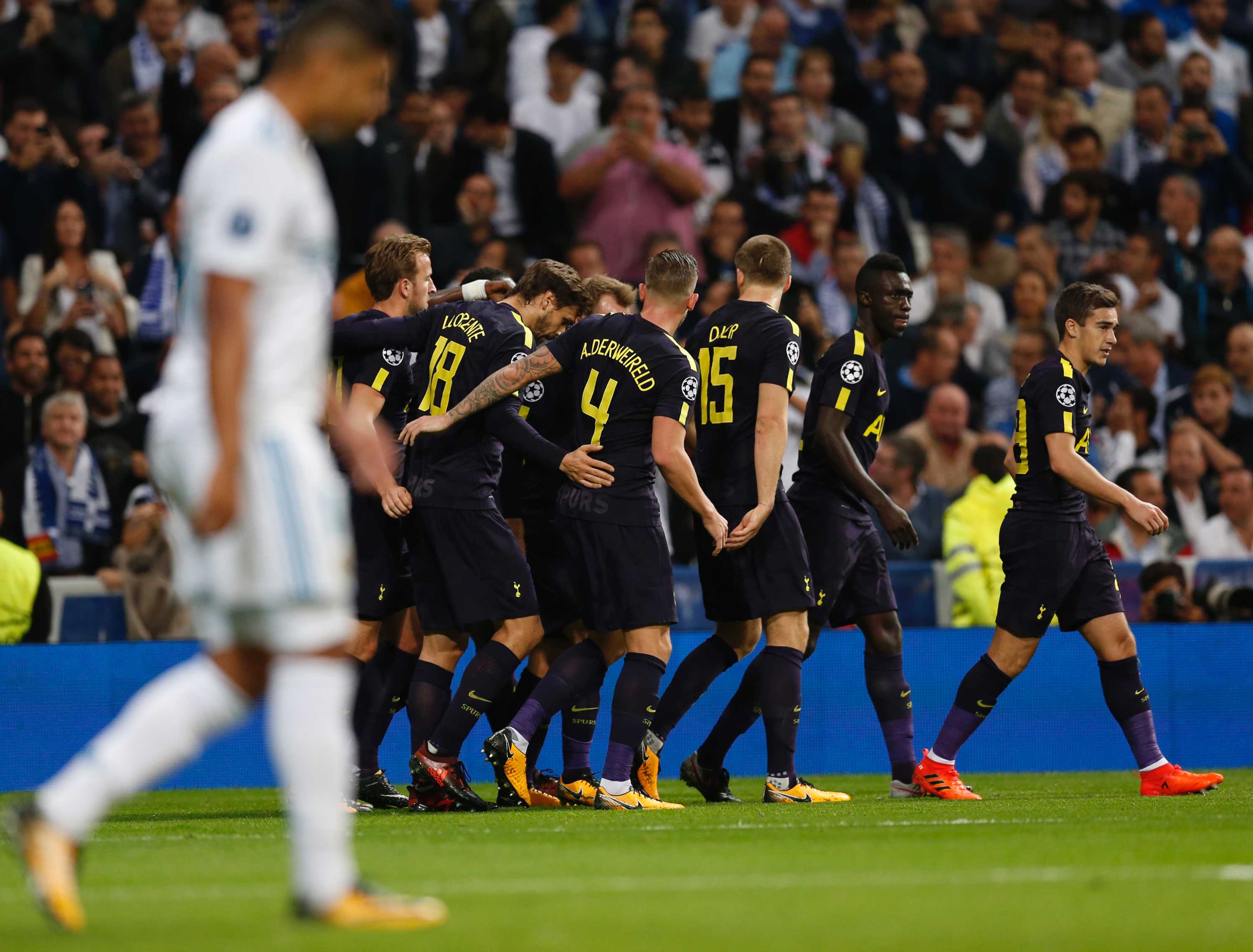 Spurs Hold Real Madrid In Champions League Liverpool Thrashes Maribor 7 0 Abc News