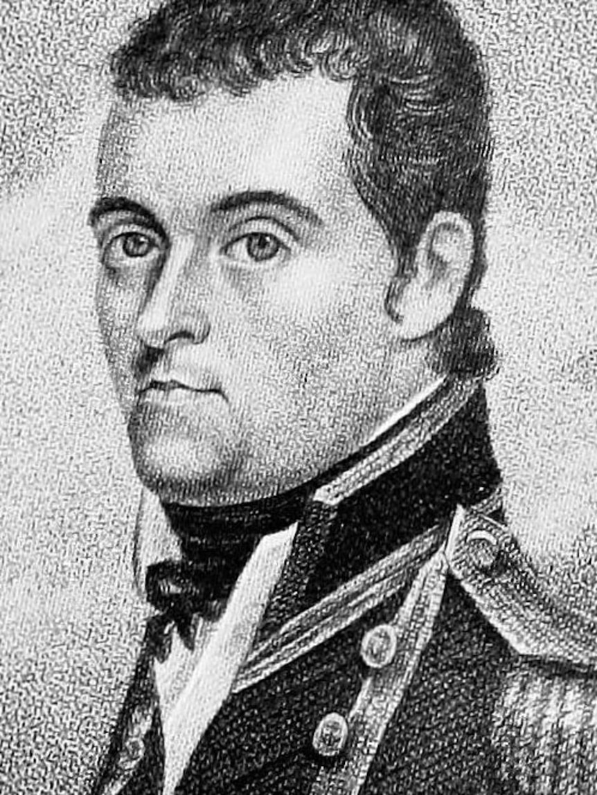 Australian explorer, Matthew Flinders, circa 1814