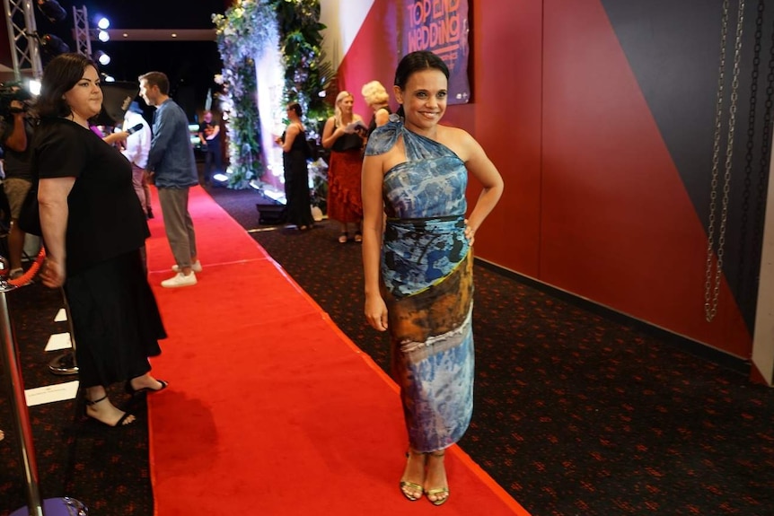 Miranda Tapsell on the red carpet.