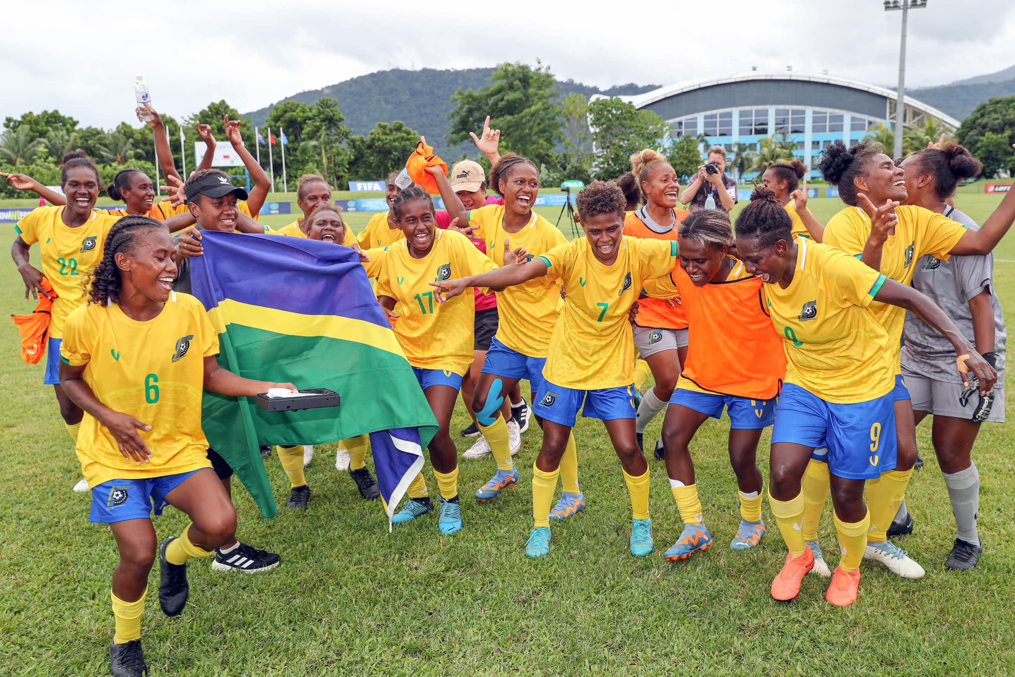Solomon Islands take on New Zealand in women's football Olympics
