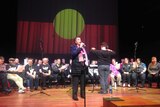 Deborah Cheetham performs with the Choir of Hard Knocks