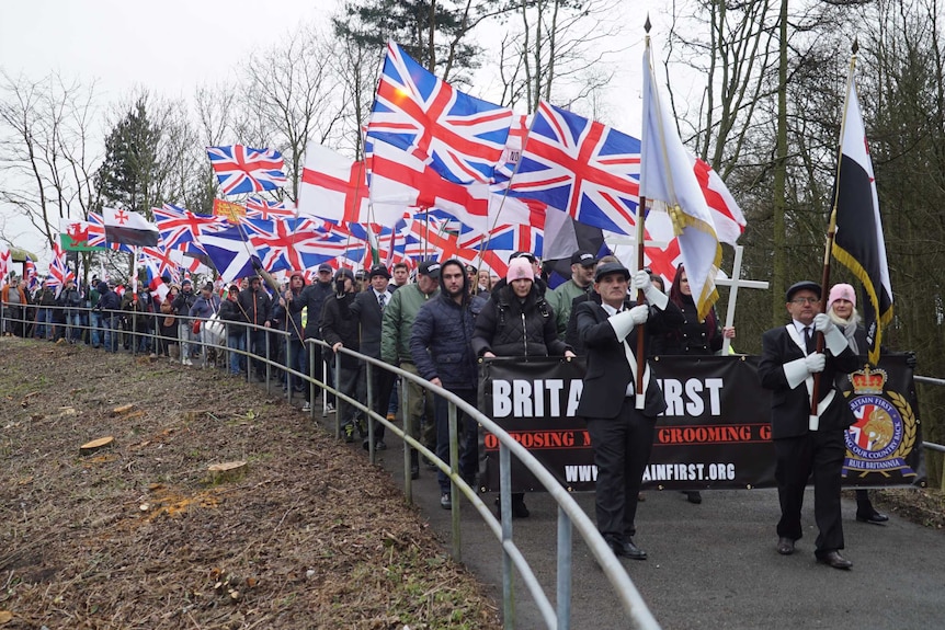 Britain First regularly struggles to get more than 150 at public events