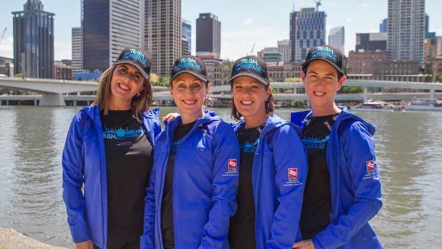 Heidi McLeod, Anita Marshall, Louise Weir and Kate Sendall are ready to take on the New York Marathon.