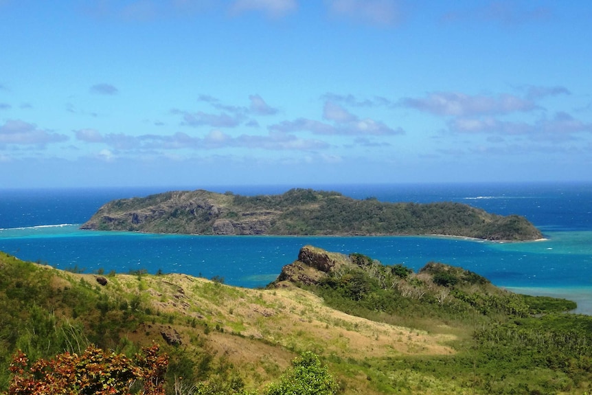 Yadua Taba, a smaller island off Yadua Island in Fiji.