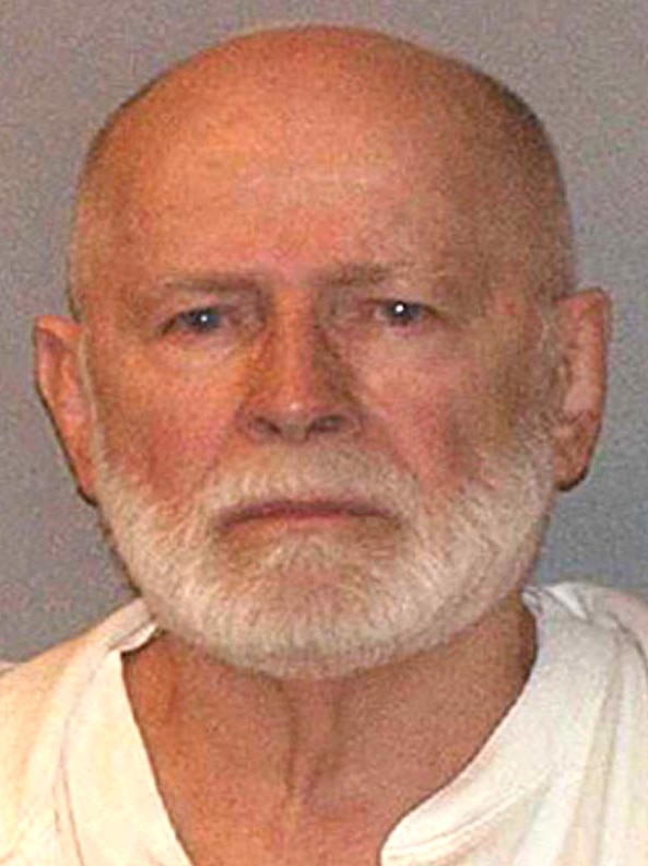 Mug shot of James "Whitey" Bulger.