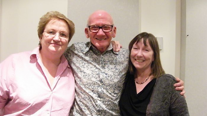 Kerryn Goldsworthy, Amanda Vanstone and Geoff Goodfellow talk Adelaide episode artwork