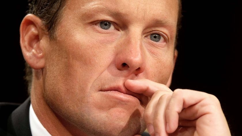 Seven time Tour de France winner Lance Armstrong