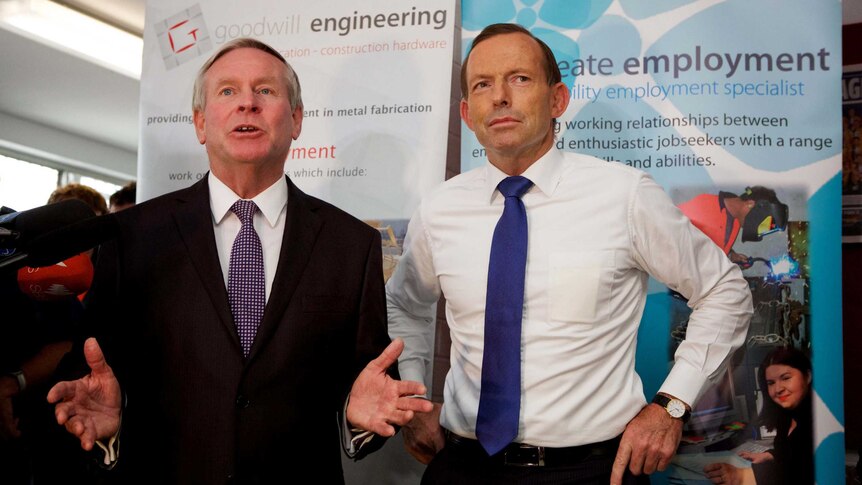 Colin Barnett and Tony Abbott