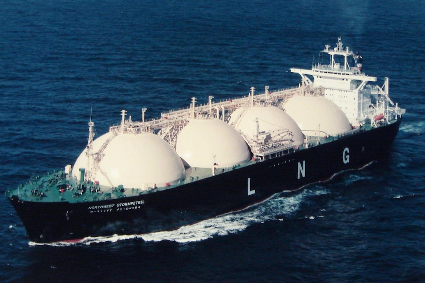 LNG carrier the Northwest Stormpetrel