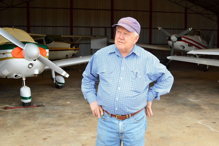 Kevin Warren, Eyre Peninsula crop duster