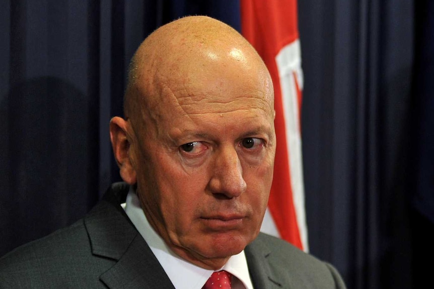 New South Wales MP Chris Hartcher, who stood down as mining minister over an ICAC probe.