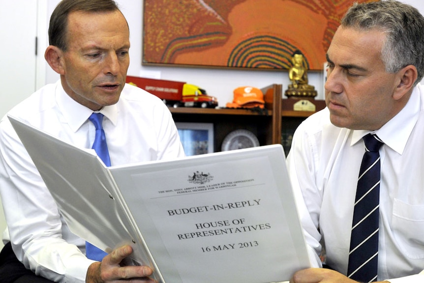 There has been no mini-budget and no policy changes to alter the path of government spending under the Coalition.