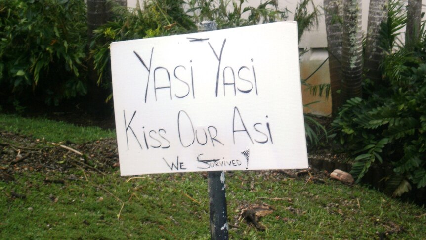'Kiss our Asi' sign