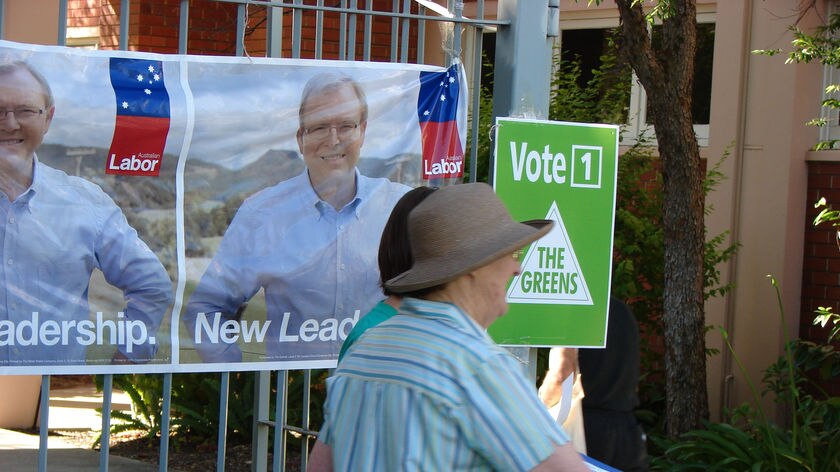 A Perth polling booth.
