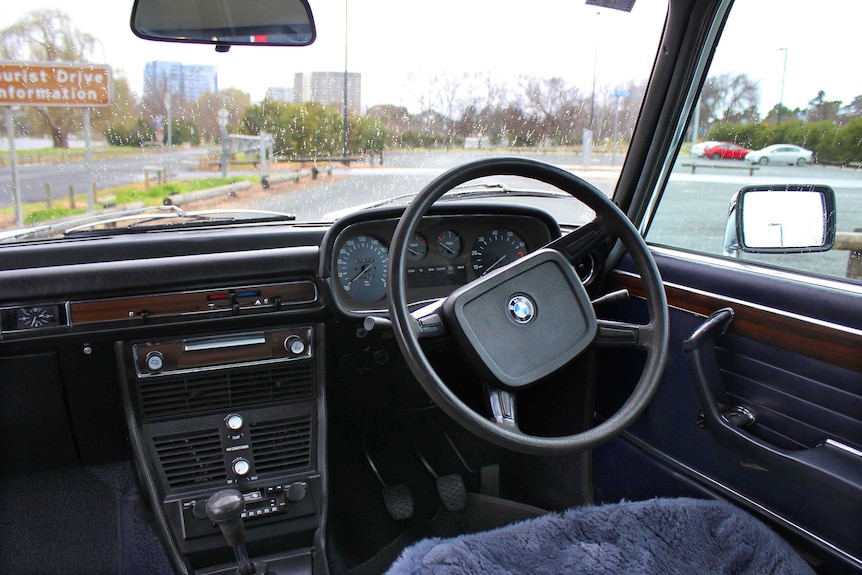 Behind the wheel of the 3.0 Si.