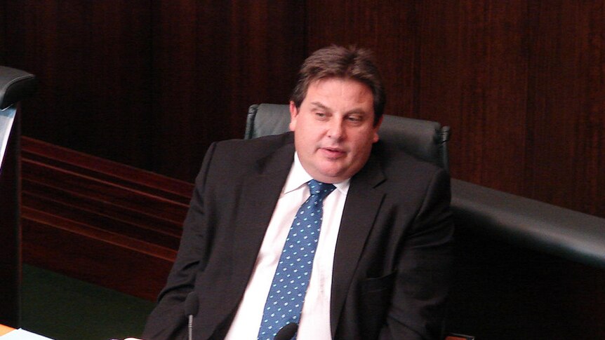 Braddon MHA Brenton Best in the Tasmanian Parliament