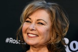 Roseanne Barr arrives at a premiere.