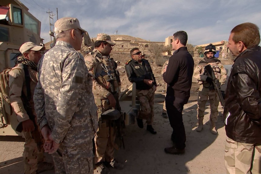 Middle East Correspondent Matt Brown speaks with Lieutenant General Qassim al Maliki in Mosul.