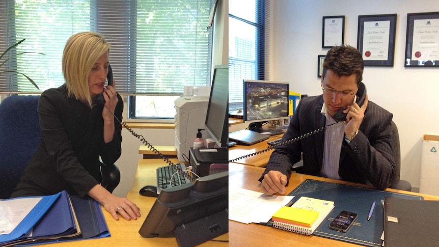 Back at work: Katy Gallagher and Zed Seselja will begin negotiations with the Greens this week.