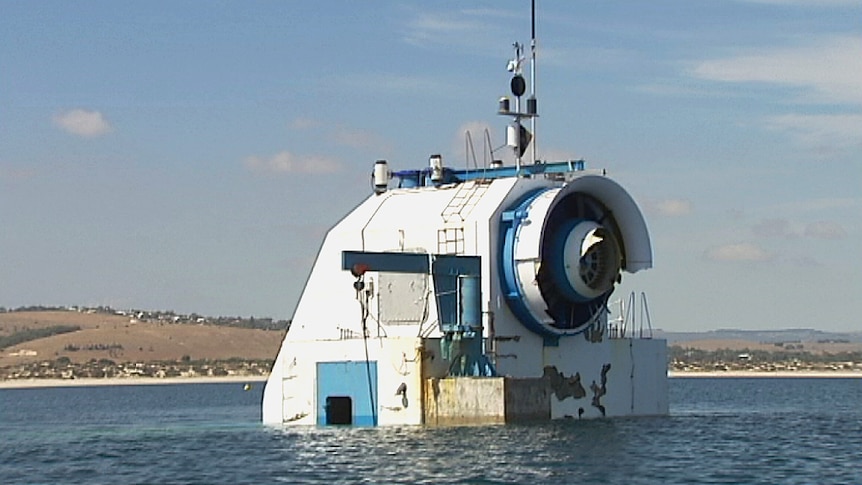 Oceanlinx wave energey generator off Carrickalinga